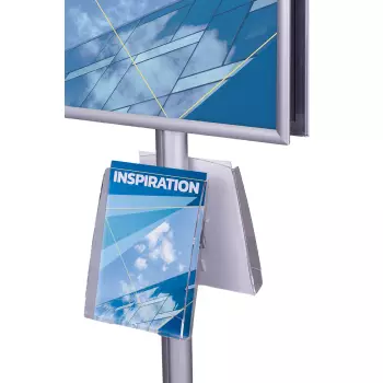 Dwustronny stojak na plakat i ulotki SPU009